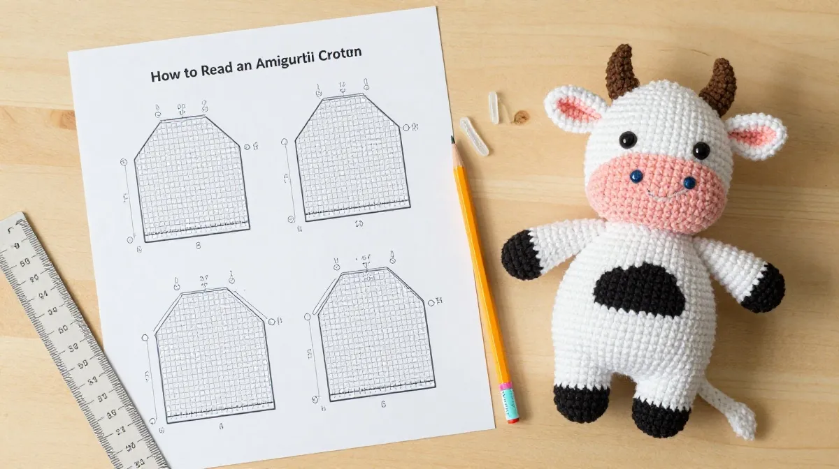 How to Read an Amigurumi Crochet Pattern Correctly