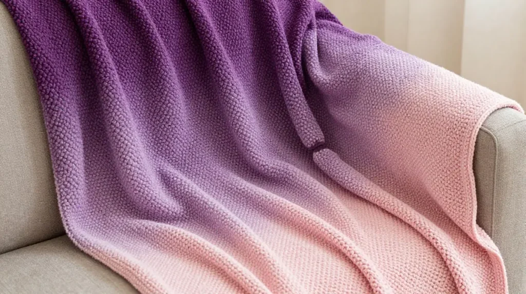  Ombre Gradient Throw